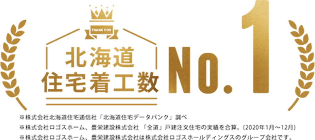 北海道住宅着工数No.1